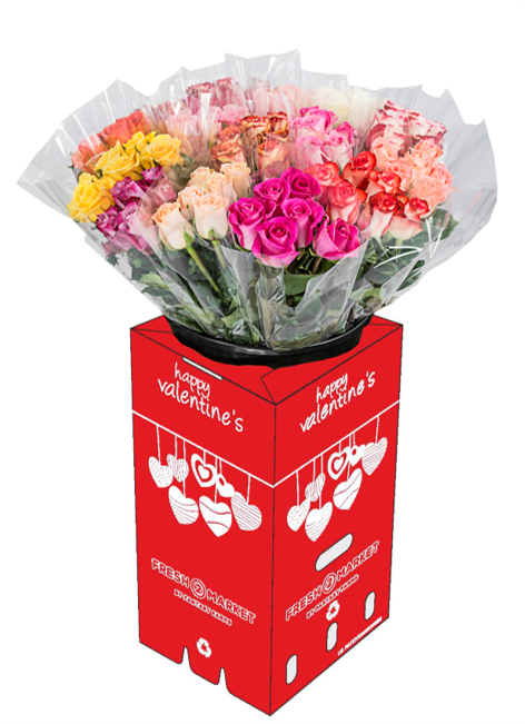 IGA Single Roses - 40 Units per Box
