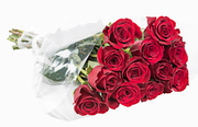 MOTHER'S DAY DOZEN ROSES 50% RED 50% COLOR 40CMS
